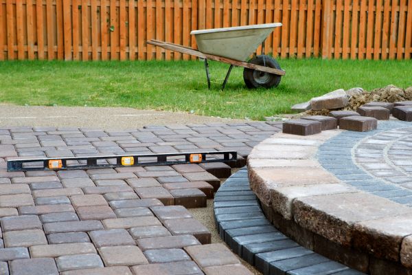 Brick Paver Patio Installation in Marco Island
