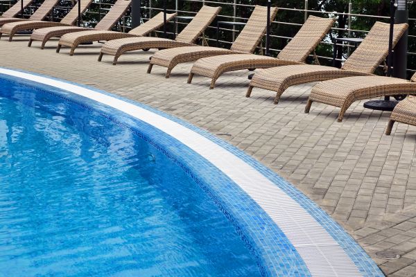 Cost of Poolside Hardscaping in Marco Island
